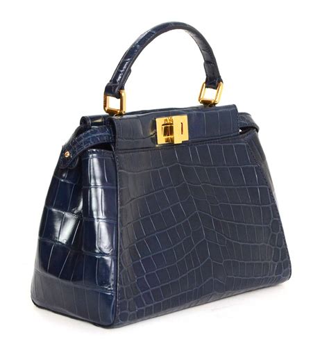 borse fendi peekaboo|Fendi peekaboo crocodile.